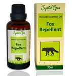 Makes 4 litres of Fox Repellent Spray. Tried & Tested Concentrated Blend of Chilli, Garlic & Citronella Oil. Ultra-Effective, Safe Deterrent. Dilute with Tap Water & Spray. Crystal Opus