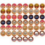 Two Rivers Coffee Dessert Coffee Pods Sampler Compatible with K Cup Brewers Including 2.0, Flavored Single Serve Variety Pack, 52 Count