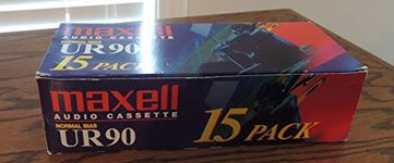 MAXELL NORMAL BIAS UR-90 (15-Pack) Standard Size Cassettes