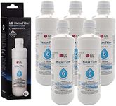 5X LG Genuine ADQ747935 LT1000P Replacement Fridge Water Filter