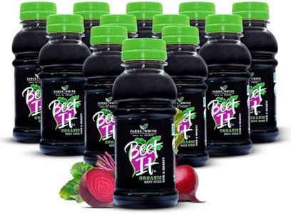 BEET IT Organic Beet Juice, 8.5 Ounce (Pack of 12) GMO-Free 100 % Natural Beet Juice Organic - Gluten Free, No Added Sugar, Not from Concentrate