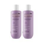 Bare Anatomy Ultra Smoothing Shampoo for Dry & Frizzy Hair|Restores Smoothing & Texture|Sulphate & Paraben Free|Powered By Carbohydrate Complex & Niacinamide|Vegan|For Men & Women|250ml (Pack of 2)