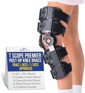 Breg T Scope Premier Post Op Knee Brace with Adjustable ROM Hinge L1833