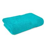 Trident Soft Comfort Air Rich 100% Cotton Towels for Bath, 500 GSM Large Size Bathroom Towels for Men/Women, 1 Piece Bath Towel (69cm x 137cm), Teal