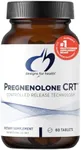 Designs for Health Pregnenolone CRT - 30mg Controlled/Time Release Pregnenolone (10-12 Hour) - Estrogen, DHEA + Testosterone Hormone Precursor for Women + Men - Vegan + Non-GMO (60 Tablets)