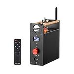 AIYIMA T8 6N3 Digital Tube Preamplifier QCC3031 Bluetooth 5.0 Vacuum Tube Preamp USB DAC Headphone Amplifier Coaxial Optical Stereo Audio Decode Support APTX with Remote Control