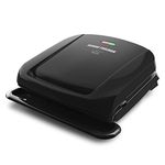 George Foreman GRP1060B 4 Serving Removable Plate Grill, Black