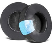 SOULWIT Cooling-Gel Ear Pads Replacement for Corsair Virtuoso RGB Wireless XT SE Gaming Headset, Earpads Cushions with Noise Isolation High-Density Foam, Added Thickness - Black