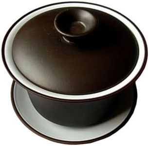 La Bella y la Bestia Patrón de dibujos animados Taza de té Sra. Potts Tetera y taza de Yixing Tazón de té chino Kungfu clásico Gaiwan taza