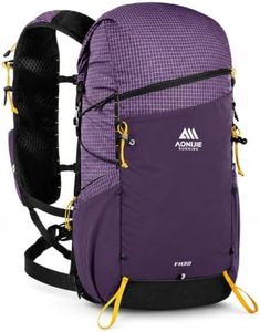 AONIJIE 30L Hiking Backpack for Men Women, Lightweight Waterproof Hiking Daypack with 10 Multi-Pockets, Outdoor Day Pack for Hiking, Travel Camping & Trekking