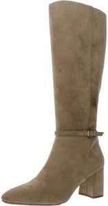 Anne Klein Women's Brenice Fashion Boot, Dark Natural, 7.5