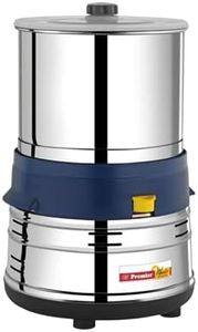 Premier Wonder Wet Grinder Pg 503 1.5 LTR 230v | Compact and Efficient, Ideal for Small Batches, 230v Motor, Durable Stainless Steel Drum, Sleek Design, Easy to Use and Clean