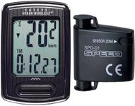 CATEYE Urban Wireless+ Bike Computer – Wireless Speedometer with Backlight, Calorie Tracking, FlexTight™ Mount, Auto Start/Stop, 1 Year Battery Life, for Road, MTB, Gravel Cycling