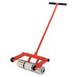 Roberts 10-950 75-Pound Heavy Duty Vinyl and Linoleum Floor Rollers with Chrome Plated Rollers and Removable Handle for Easy Storage