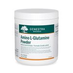 Genestra Brands - Amino L-Glutamine Powder - Amino Acid Supplement for GI and Immune Health - 270 Grams Powder