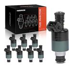 A-Premium Fuel Injectors Compatible with Chevrolet & GMC C2500, C3500, C3500HD, K2500, K3500, C2500 Suburban, P3500, P30, B7, C6500 Kodiak, C7500 Kodiak, Savana 3500, Express 3500, 7.4L 8-PC Set