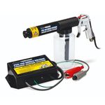 Eastwood PCS-150 Powder Coating System | Innovative Single Voltage with Minimal Overspray and Larger Ground Clamp | Powder Coating Machine with Clear Bottle