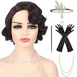 G&T Wig 1920s Finger Wave Womens Wi