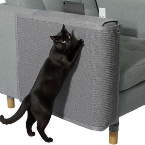 The Cat Ladies Cat Scratch Furniture Protector - 2-in-1 Side Anti Scratch Couch Protector - Adjustable Furniture Protectors from Cats Scratching - Sisal Couch Corner Guard Scratcher