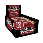 Eat Natural Dark Chocolate with Cranberries & Macadamias Fruit & Nut Bars 12 x 40g