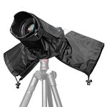 JZK Camera rain cover protector for DSLR SLR digital cameras + lens total up to 32cm length, Canon, Nikon, Sony, Olympus, Panasonic, Pentax, Samsung, etc