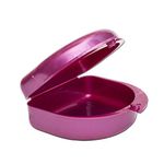 Gum Shield Case - Mouth Guard Gumshield Box for Ortho Retainers, Sports Dental Appliances, Dentures & More (Pink)