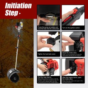 Power Brush 52cc Petrol Sweeper – Artificial Grass Broom for Garden, Driveway