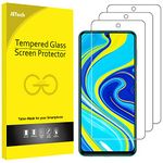 JETech Screen Protector for Xiaomi Redmi Note 9S/Note 9 Pro, Tempered Glass Film, 3-Pack