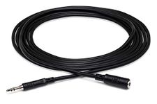 Hosa MHE-110 3.5 mm TRS to 3.5 mm TRS Headphone Extension Cable, 10 feet