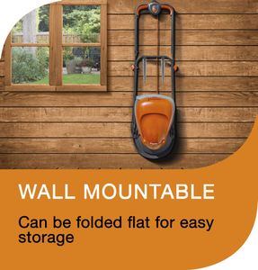 Flymo Hover Vac 250 Lawn Mower – Lightweight Electric Grass Cutter