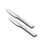 AVIROM™ [ Set of 2, Silver ] Stainless Steel Butter Knife for Home Kitchen Breakfast and Dinner.