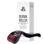 Sotrue Derma Roller For Hair Growth 0.5 Mm With 540 Titanium Needles|Repairs Damaged Hair, Activates Hair Follicles|For Hair Fall & Hair Thickening|Reduces Acne Scars|Safe & Effective To Use, 80 Grams