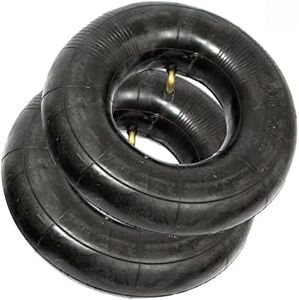 2-Pack 4.80/4.00-8 Heavy Duty Replacement Inner Tube with TR-87 Bent Valve Stem - for Wheelbarrows, Lawn Mowers, Hand Trucks and More,Tire Tubes