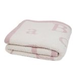 Barefoot Dreams ABC Blanket, Dusty Rose