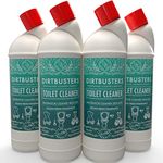 Dirtbusters Toilet Macerator Cleaner & Descaler, Deep Cleaning With Limescale Remover, Safe To Use With All Saniflo Pump Units, Toilets, Septic Tanks, Macerators & Urinals (4x1L)