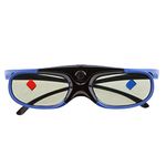 P Prettyia Active Shutter 3D Glasses Fit for Acer/BenQ//Optoma DLP-Link Projector, New