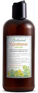 Just Nutritive Gray Hair Conditioner | Gray Hair Treatment | Just Natural Hair Care | Natural Conditioner 16 Oz.