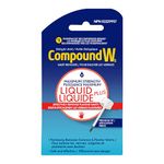 Compound W Wart Remover, Maximum Strength Liquid Salicylic Acid, 10ml, For Treatment & Common/Plantar Wart Removal