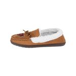 Forever Collectibles UK FOCO Chicago Bears Fur Closed Back Moccasin Slipper Large