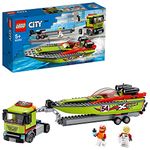 LEGO 60254 City Great Vehicles Racing Boat Transporter