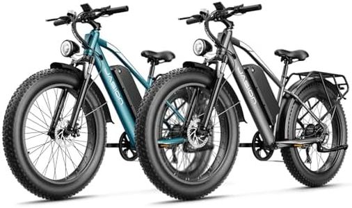 Jasion EB5 MAX Ebike for Adults with 1500W Peak Motor,720 Wh Removeable Battery, 26'' Fat Tire Electric Mountain Bike, 28+MPH Speed, Cruise Control, 7-Speed