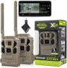 TACTACAM Reveal X Gen 3.0 Cellular Trail Camera - Multi Carrier, HD Photos & Videos, Pre-Installed Antenna, Built-in GPS, Best Battery Life, Low-Glow, Fast Trigger Speed + Cleaning Cloth | 2PK