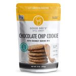 Good Dee's Chocolate Chip Cookie Mix | Keto Baking Mix | Dairy-Free, Nut-Free, Soy-Free, IMO-Free, Low Carb Cookie Mix | Diabetic Friendly, Atkins & WW Friendly (1g Net Carbs, 12 Servings)