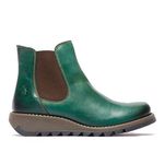 Fly London Women's Salv Chelsea Boots, Petrol, 6 UK