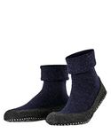 FALKE Men's Cosyshoe M HP Wool Grips On Sole 1 Pair Grip socks, Blue (Dark Blue 6680), 10-11