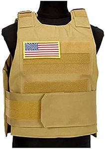 Airsoft Tactical Vest for Light Outdoor CS Training Protective Breathable Vest (Size Adjustable)