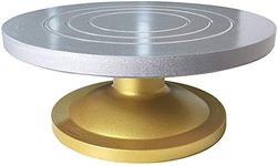 Cake Rotating Turntable Stand with Heavy Base for Decorating and Icing