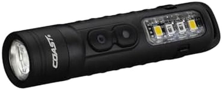 Coast KL30R 500 Lumen Rechargeable LED Pocket Flashlight with UV Light