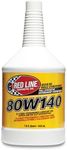 Red Line 58104-12PK 80W140 Synthetic Gear Oil - 1 Quart, (Pack of 12)