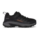 Merrell Kids Boys Moab Speed 2 Low A/C WTRPF Hiking Shoe, Black, 11 M US